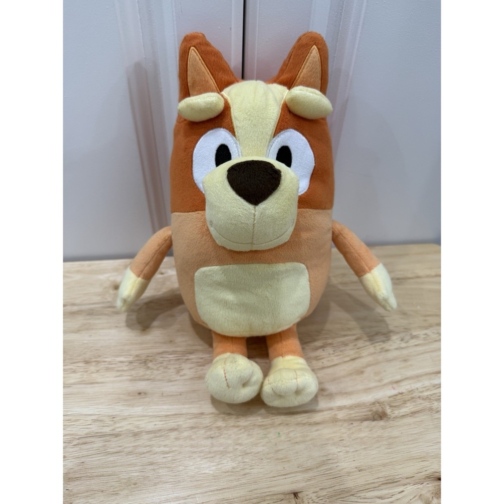 BINGO Bluey 17137 12" Talking Stuffed Plush Dog WORKS